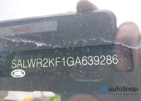 2016 Land Rover Range Rover Sport 3.0L V6 Turbocharged Diesel Hse Td6 z USA, uszkodzony, nr VIN SALWR2KF1GA639286